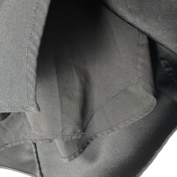 M.M. LAFLEUR The Didion Top Short Sleeve Crew Neckline Crepe in Black Size Small - Picture 7 of 8